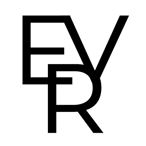 Logo formato dalla lettere e,v,r